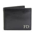 Initials Leather Wallet